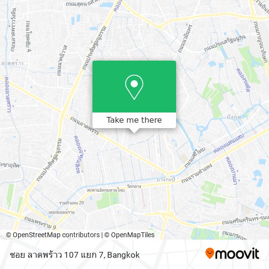 ซอย ลาดพร้าว 107 แยก 7 map