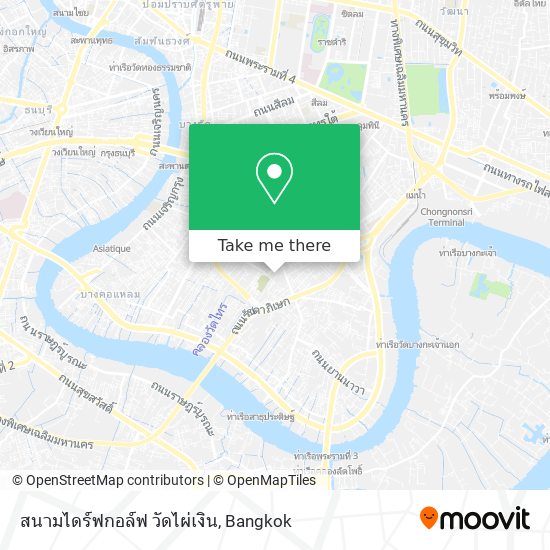 สนามไดร์ฟกอล์ฟ วัดไผ่เงิน map