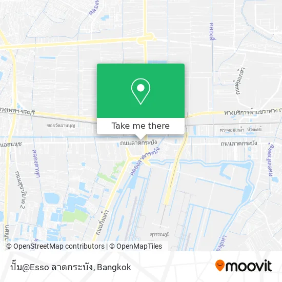 ปั๊ม@Esso ลาดกระบัง map