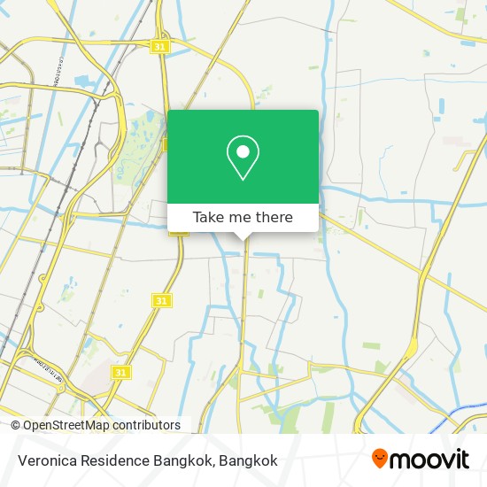 Veronica Residence Bangkok map