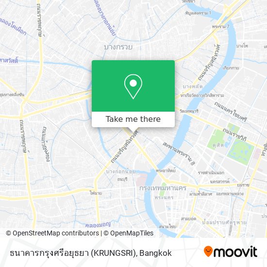 ธนาคารกรุงศรีอยุธยา (KRUNGSRI) map