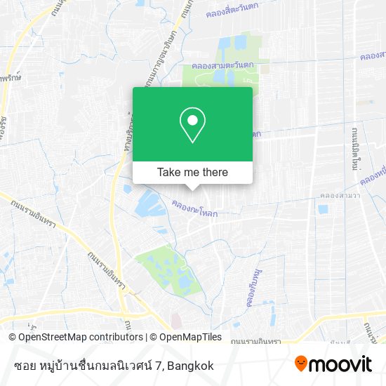 ซอย หมู่บ้านชื่นกมลนิเวศน์ 7 map