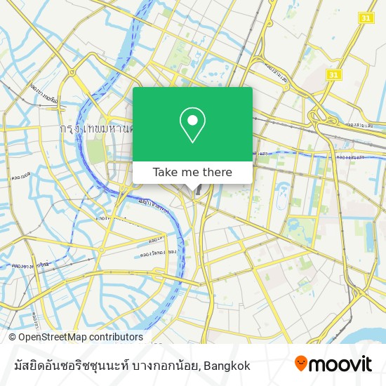 มัสยิดอันซอริซซุนนะห์ บางกอกน้อย map