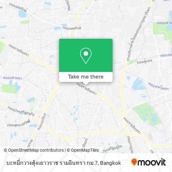 บะหมี่กวางตุ้งเยาวราช รามอินทรา กม.7 map