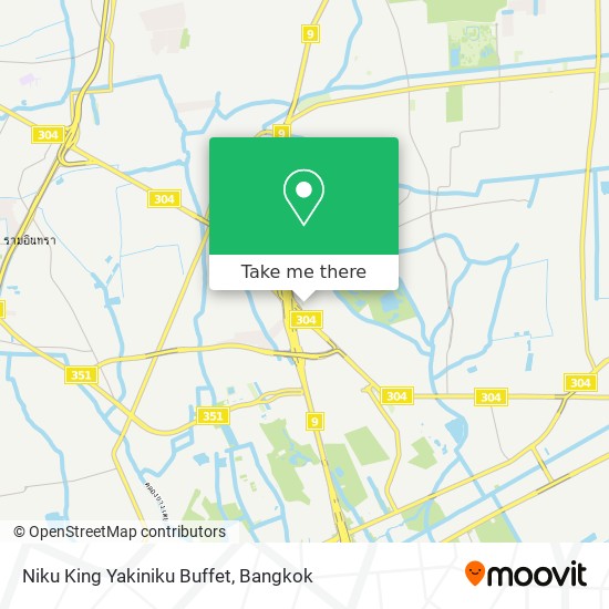 Niku King Yakiniku Buffet map