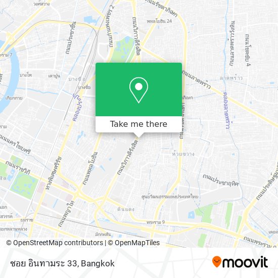 ซอย อินทามระ 33 map