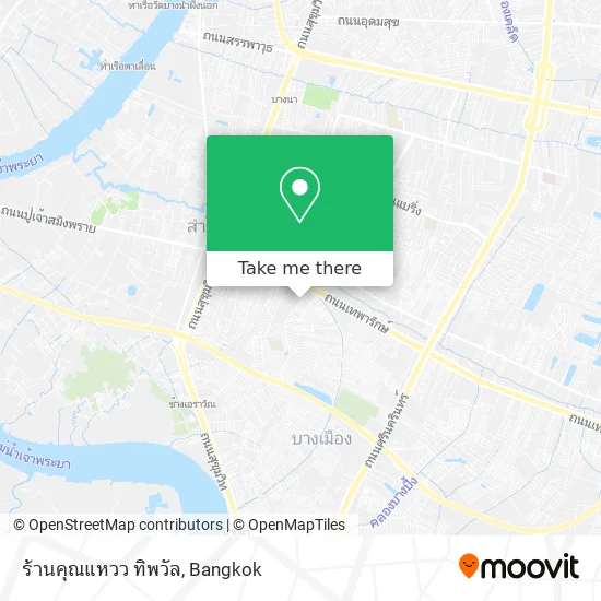 ร้านคุณแหวว ทิพวัล map