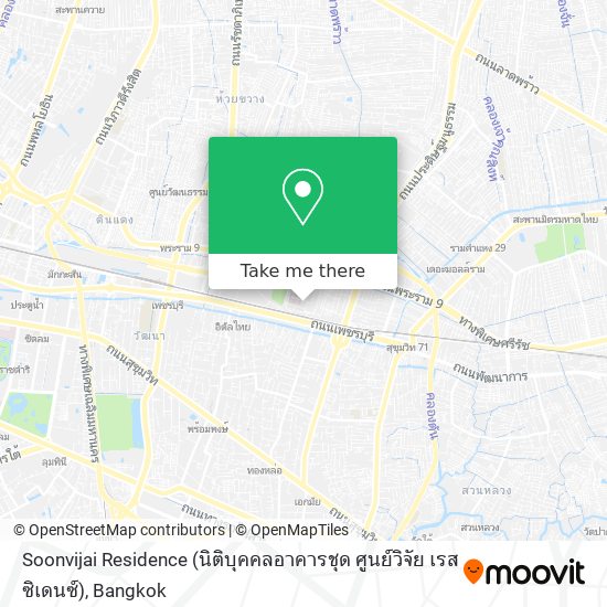 Soonvijai Residence (นิติบุคคลอาคารชุด ศูนย์วิจัย เรสซิเดนซ์) map