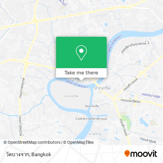 วัดบางจาก map