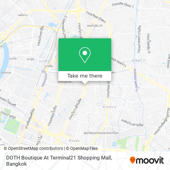 DOTH Boutique At Terminal21 Shopping Mall map