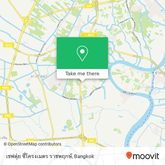 เชฟตุ๋ย ซี่โครงเมตร ราชพฤกษ์ map