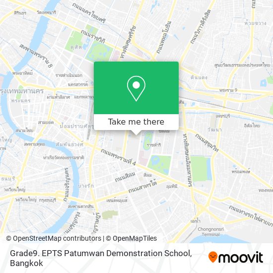 Grade9. EPTS Patumwan Demonstration School map