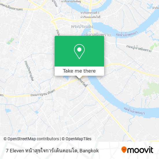 7 Eleven หน้าสุขใจการ์เด้นคอนโด map
