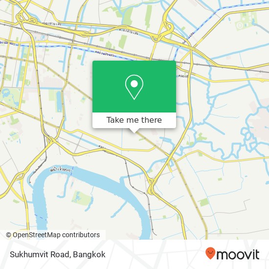 Sukhumvit Road map