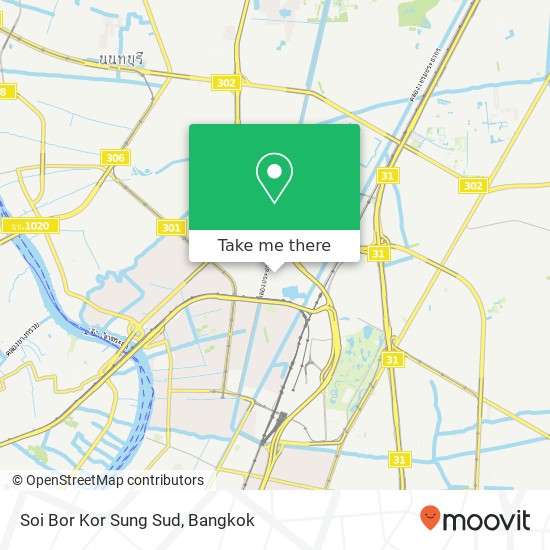Soi Bor Kor Sung Sud map