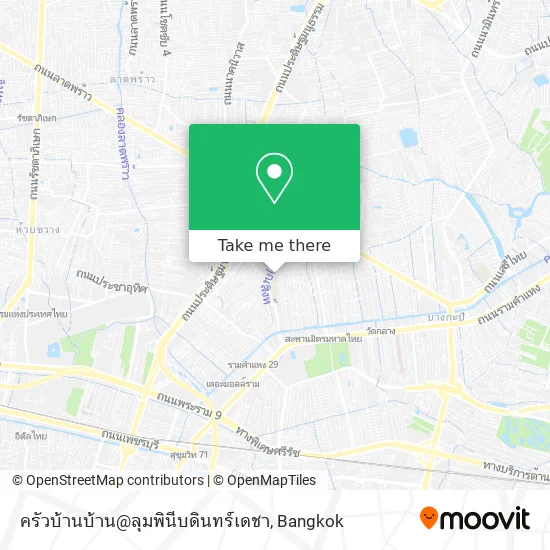 ครัวบ้านบ้าน@ลุมพินีบดินทร์เดชา map
