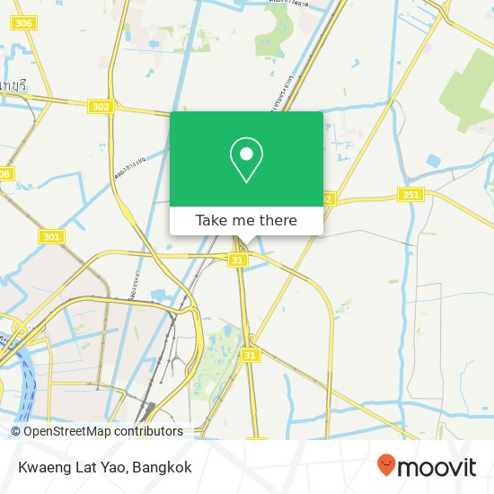 Kwaeng Lat Yao map