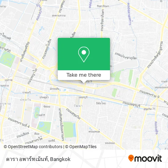 ดารา อพาร์ทเม้นท์ map