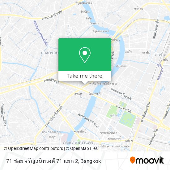 71 ซอย จรัญสนิทวงศ์ 71 แยก 2 map