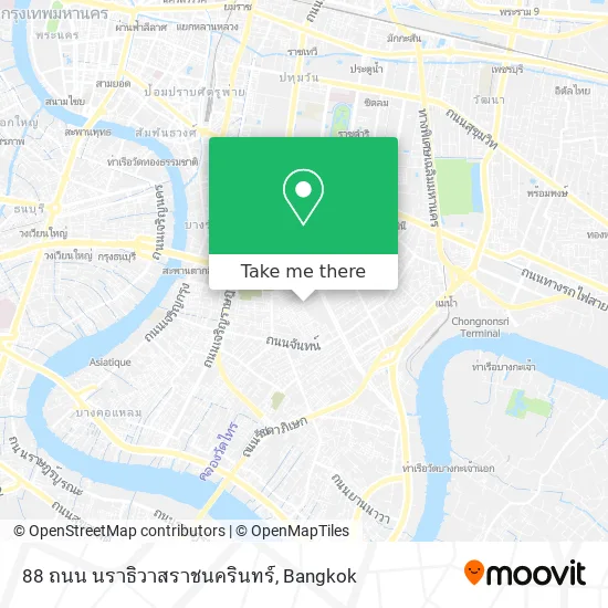 88 ถนน นราธิวาสราชนครินทร์ map