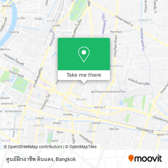 ศูนย์ฝึกอาชีพ ดินแดง map