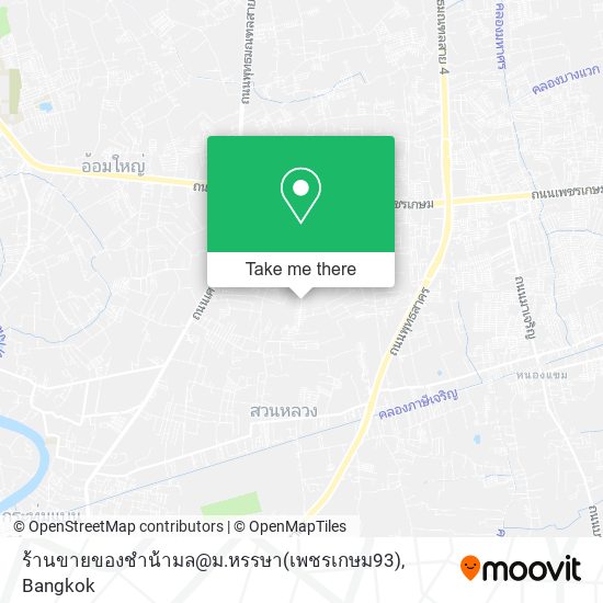 ร้านขายของชำน้ามล@ม.หรรษา(เพชรเกษม93) map