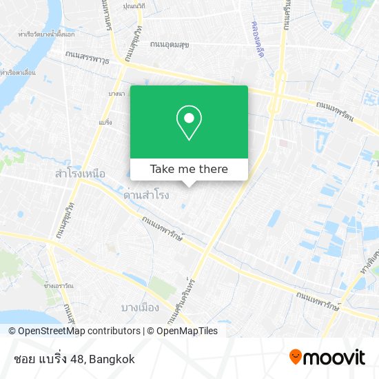 ซอย แบริ่ง 48 map