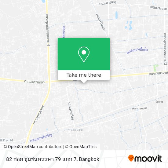 82 ซอย ชุมชนหรรษา 79 แยก 7 map