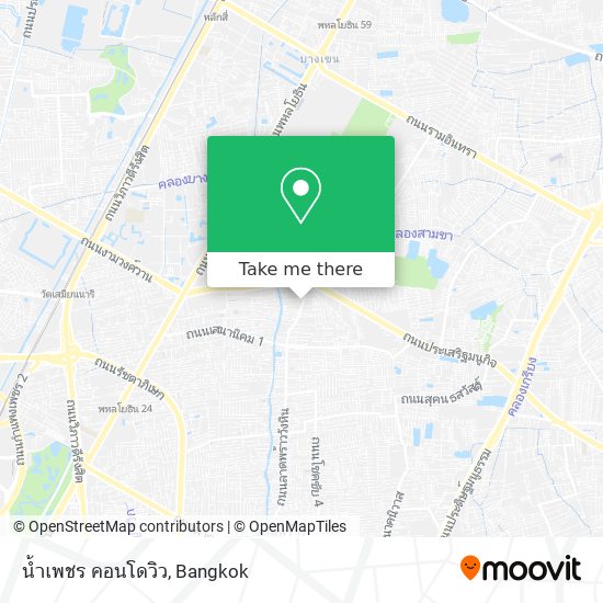 น้ำเพชร คอนโดวิว map