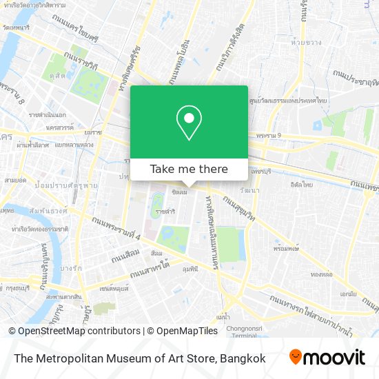 The Metropolitan Museum of Art Store map