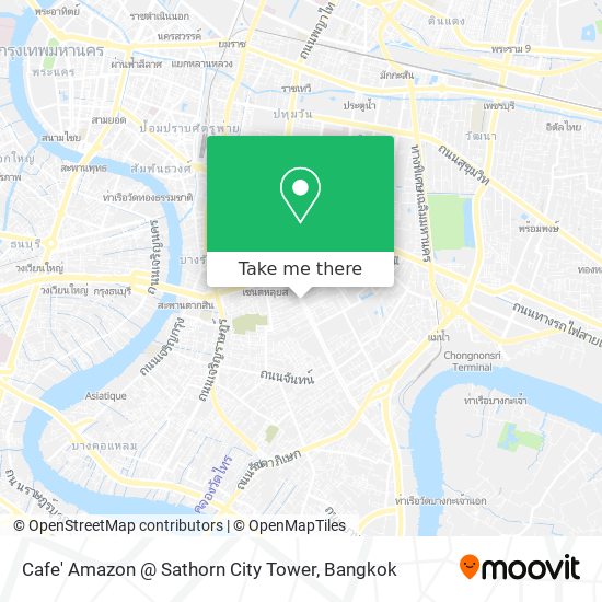 Cafe' Amazon @ Sathorn City Tower map
