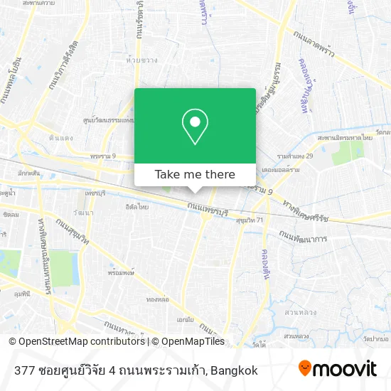 377 ซอยศูนย์วิจัย 4 ถนนพระรามเก้า map