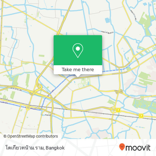 โตเกียวหน้าม.ราม map