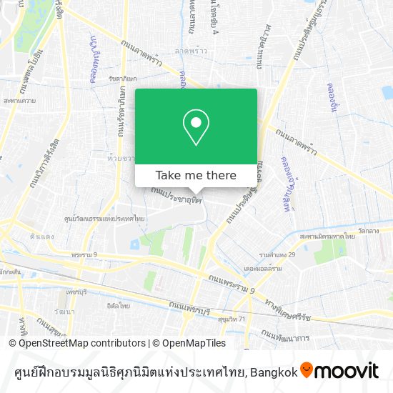 ศูนย์ฝึกอบรมมูลนิธิศุภนิมิตแห่งประเทศไทย map