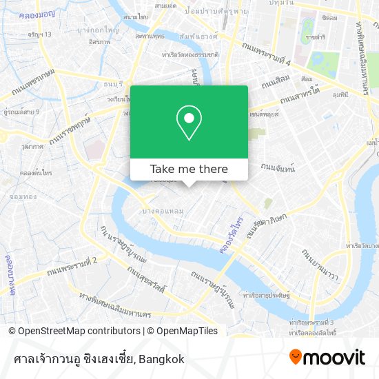 ศาลเจ้ากวนอู ซิงเฮงเซี๋ย map