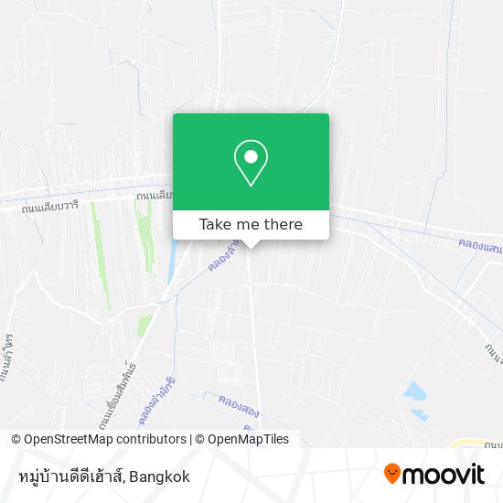 หมู่บ้านดีดีเฮ้าส์ map