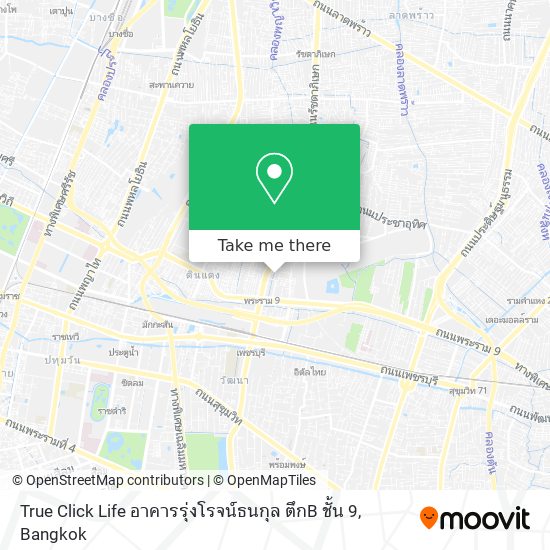 True Click Life อาคารรุ่งโรจน์ธนกุล ตึกB ชั้น 9 map