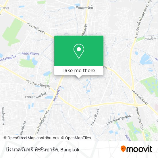 บึงนวลจันทร์ ฟิชชิ่งปาร์ค map