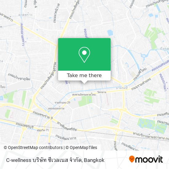 C-wellness บริษัท ซีเวลเนส จำกัด map