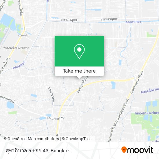 สุขาภิบาล 5 ซอย 43 map