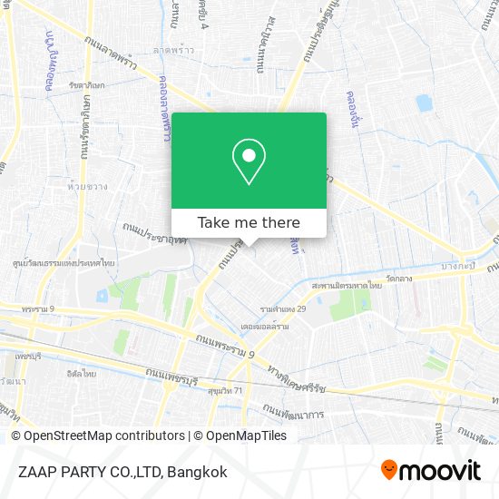 ZAAP PARTY CO.,LTD map