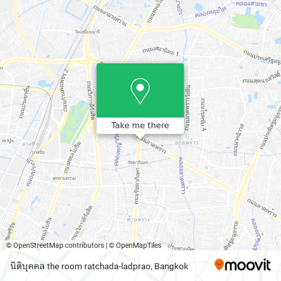 นิติบุคคล the room ratchada-ladprao map