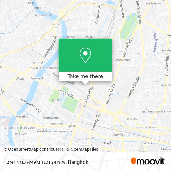 สหกรณ์เคหสถานกรุงเทพ map