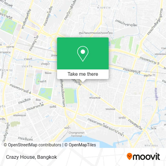 Crazy House map
