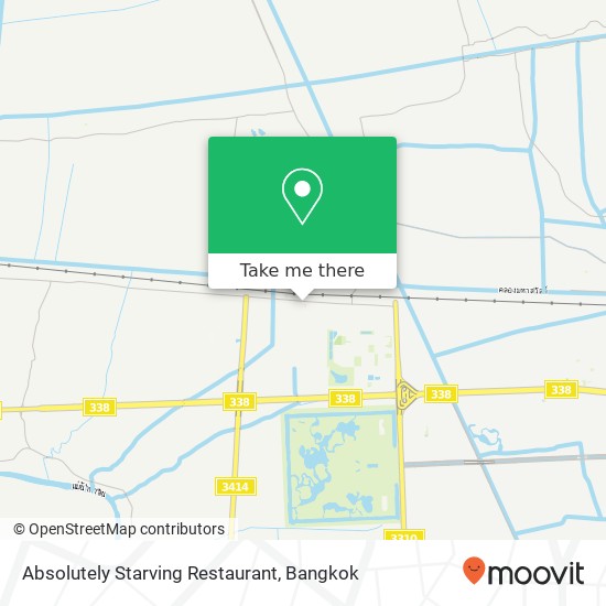 Absolutely Starving Restaurant map