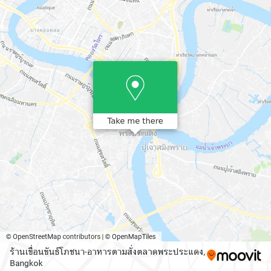 ร้านเขื่อนขันธ์โภชนา-อาหารตามสั่งตลาดพระประแดง map