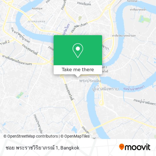 ซอย พระราชวิริยาภรณ์ 1 map