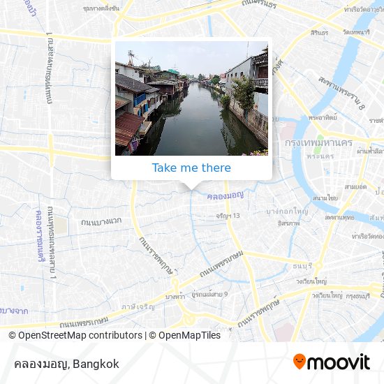 คลองมอญ map