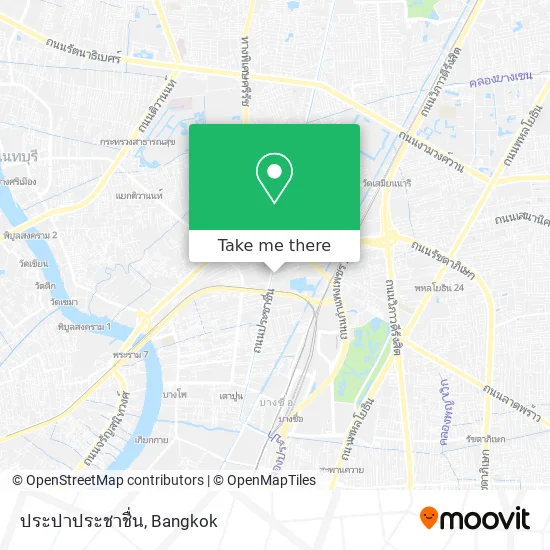 ประปาประชาชื่น map