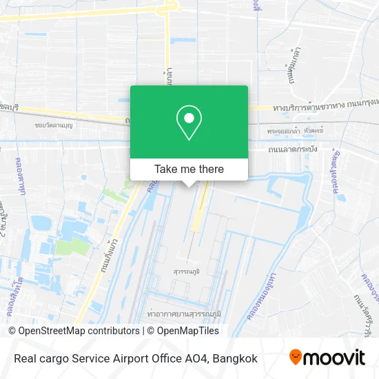 Real cargo Service Airport Office AO4 map